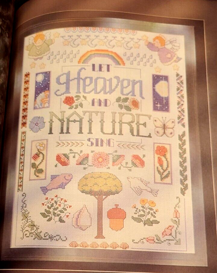Donna Kooler’s 555 FABULOUS CROSS-STITCH PATTERNS Hardcover Book 128 Pages