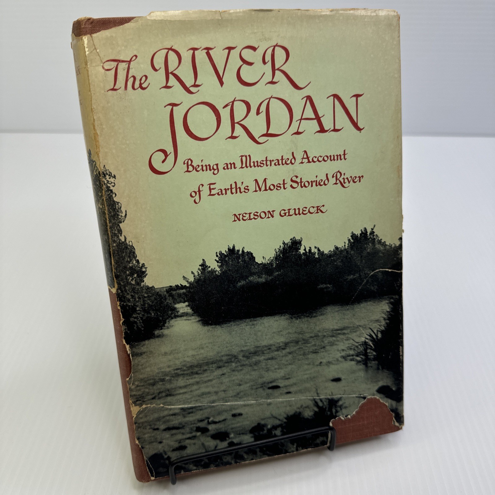 The River Jordan Nelson Glueck 1946 HC Westminster Press Illustrated History