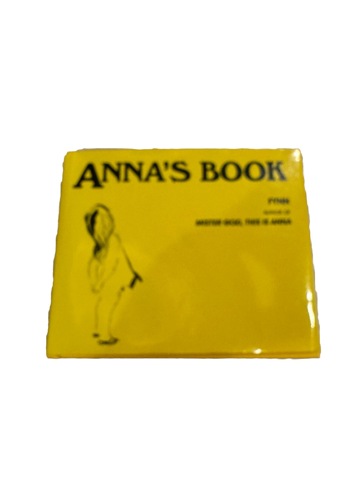 Anna’s Book by Fynn Hardcover Book Theology Religion Philosophy Vintage 1987