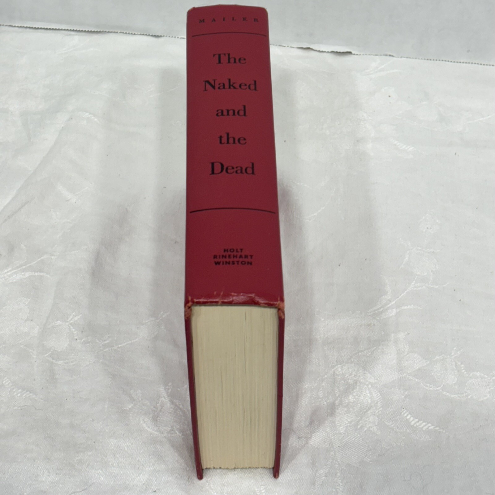 The Naked & the Dead by Norman Mailer 1948 Book Club Ed Hardcover Dust Jacket