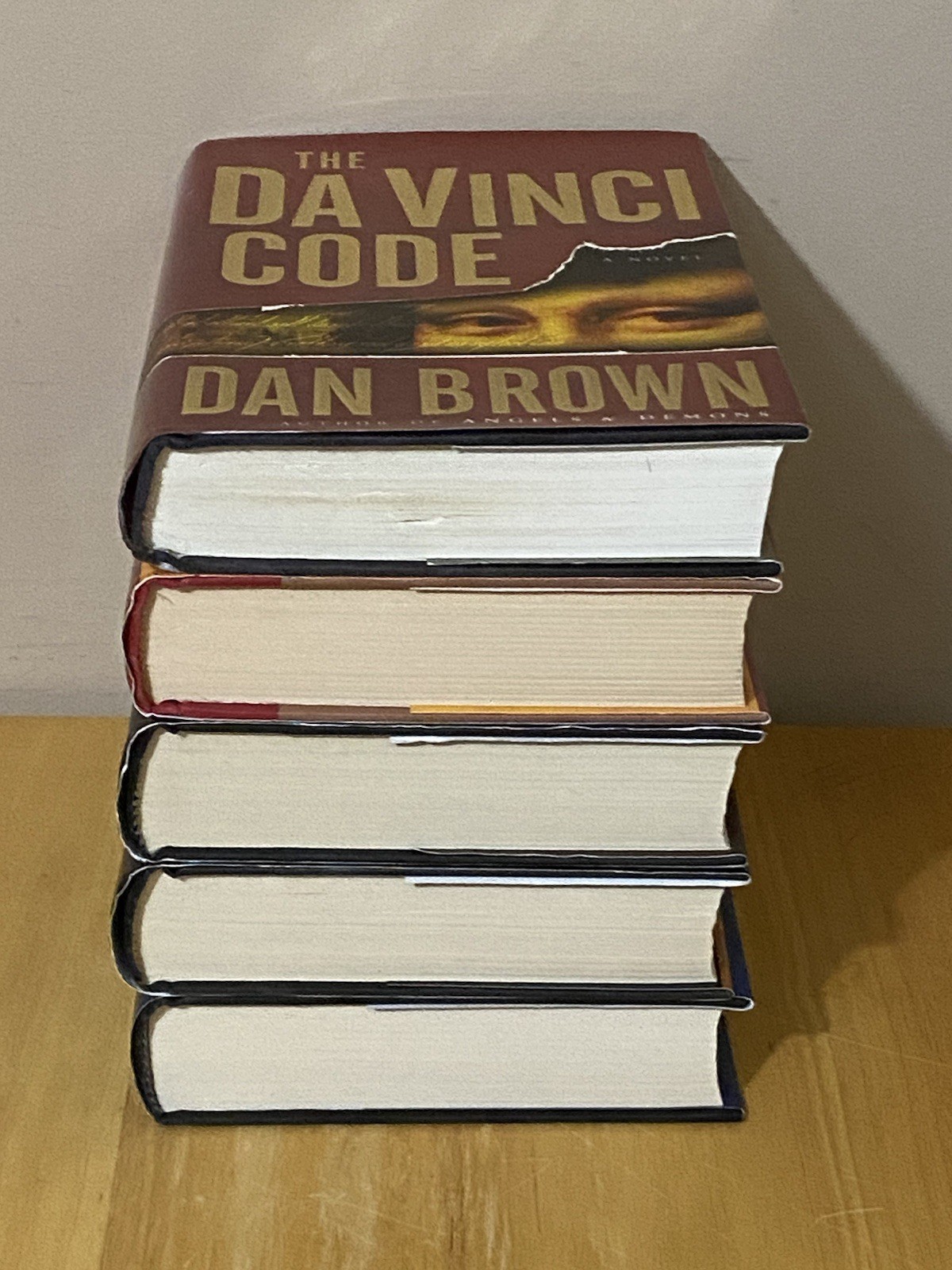 Dan Brown 5 HC Book Lot Robert Langdon Davinci Code Series. Inferno, Origin..