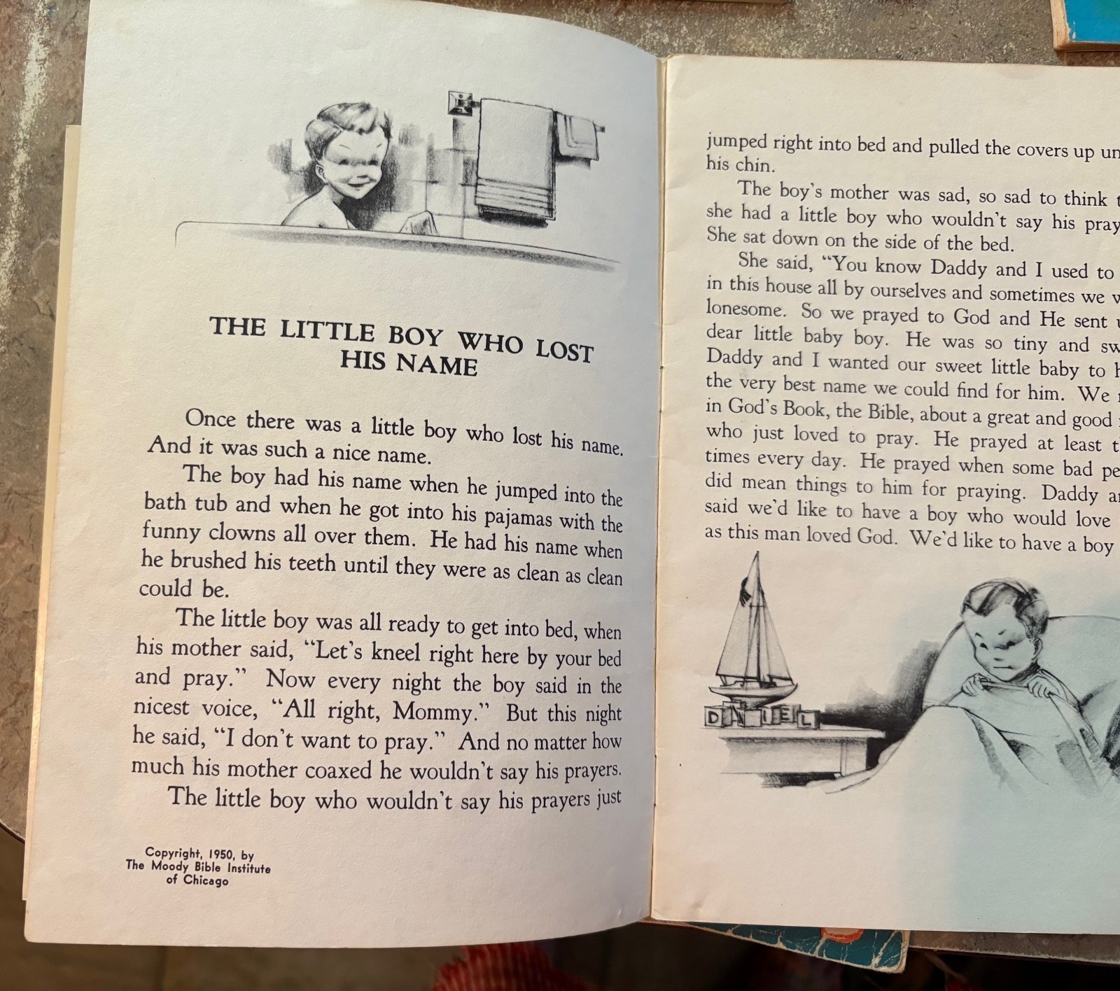 Lot of 8 vintage children’s pb books -Bear, Boy,Calvin,Georgie,Tuckers,BillyGoat
