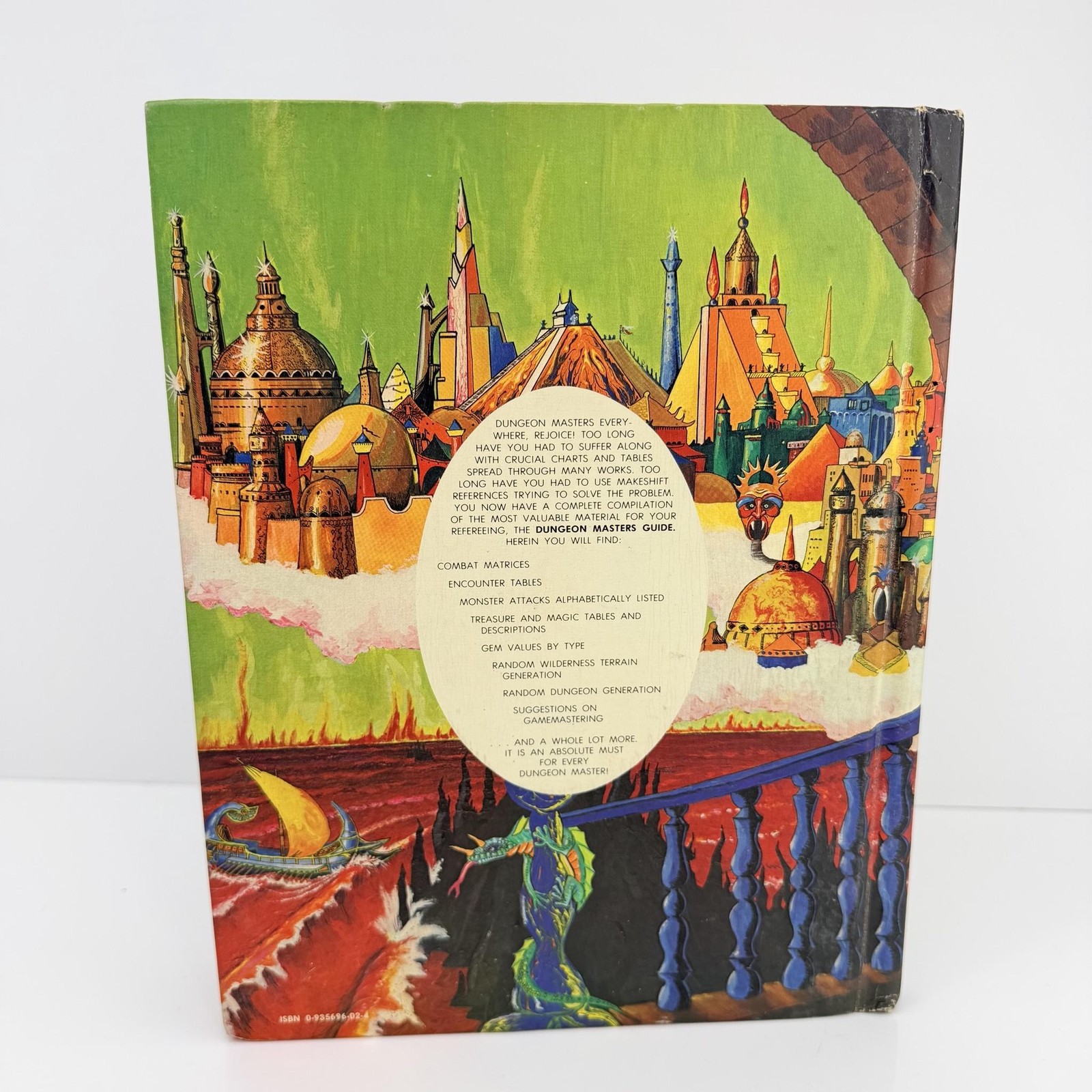 Dungeon Masters Guide Gary Gygax 1979 TSR Games Hardcover Black AD&D Vintage