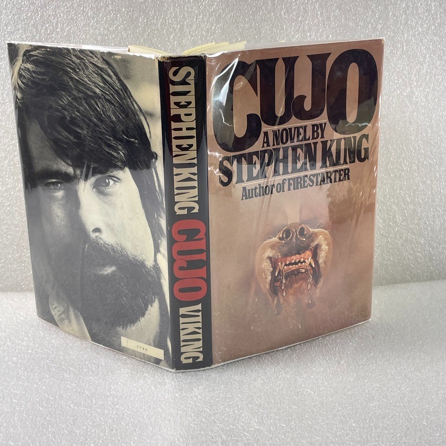 Cujo by Stephen King – Viking 1981 – HC/DJ Book Club Edition BCE