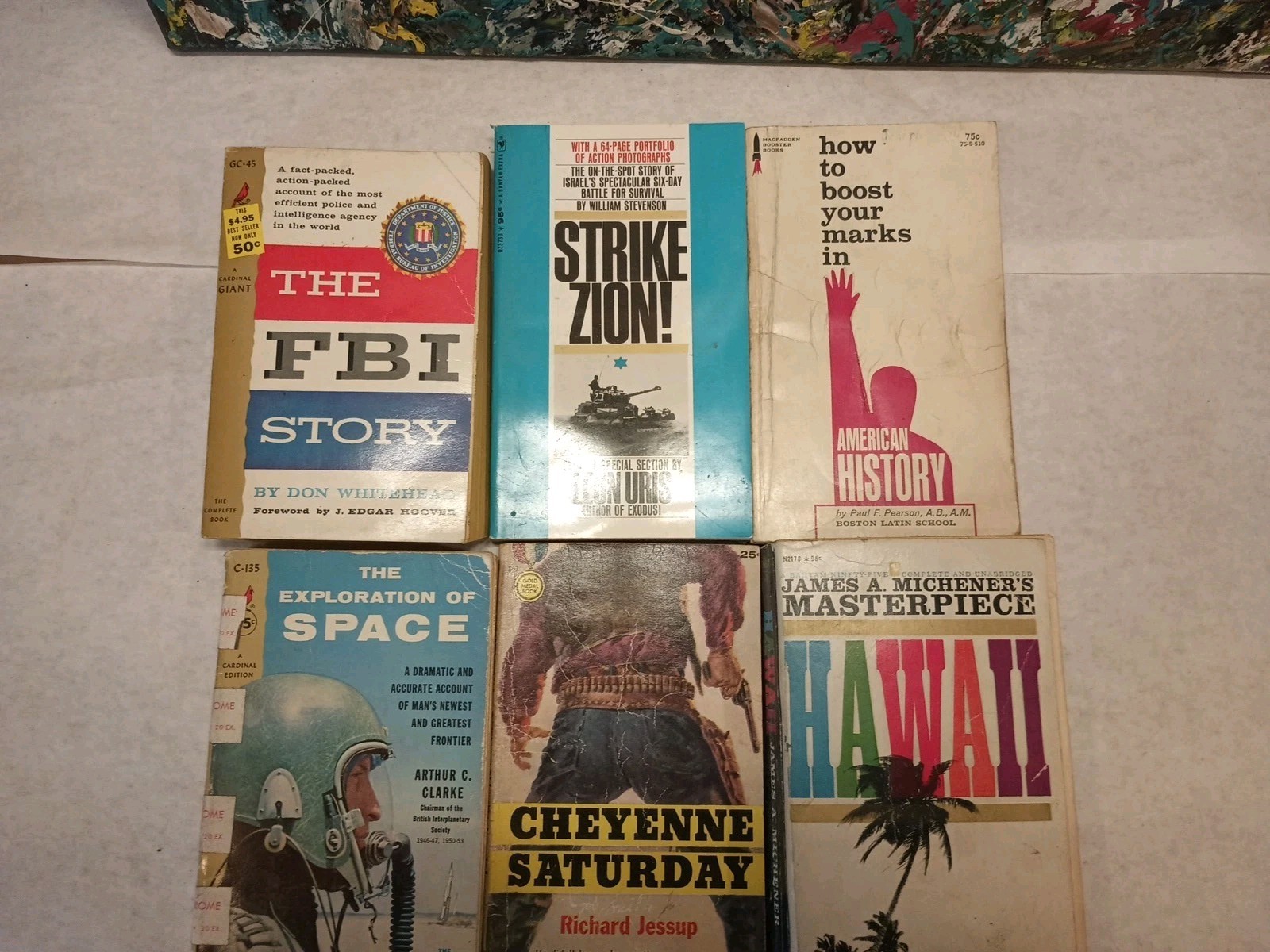 Misc Vintage Paperback Random Mix Lot Of 6