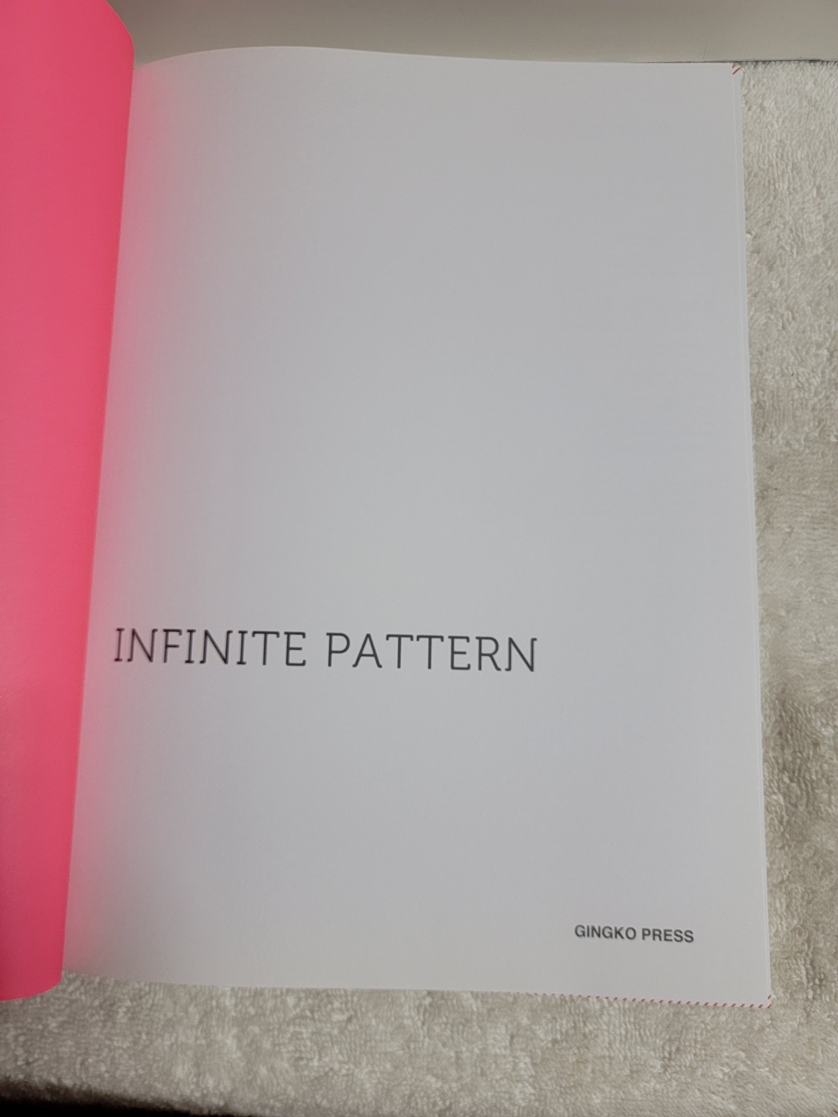INFINITE PATTERN By Sandu Cultural Media & Sandu Cultural Media – Hardcover *VG*