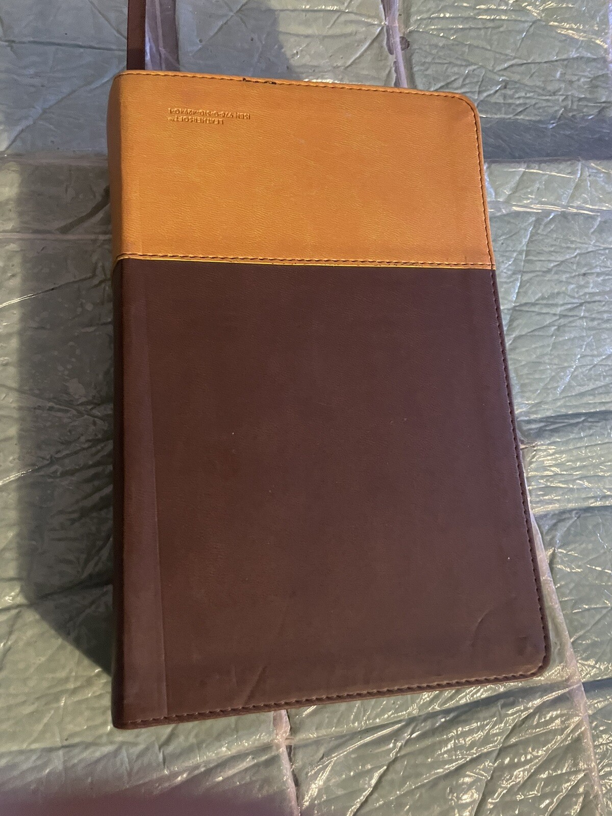 NIV Bible Large Print DuoTone Leather Soft