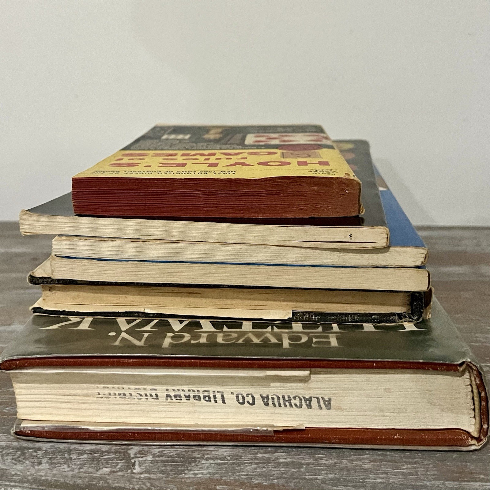 Intellectual Book Bundle 6 vintage books 2 hard cover, 3 paper backs