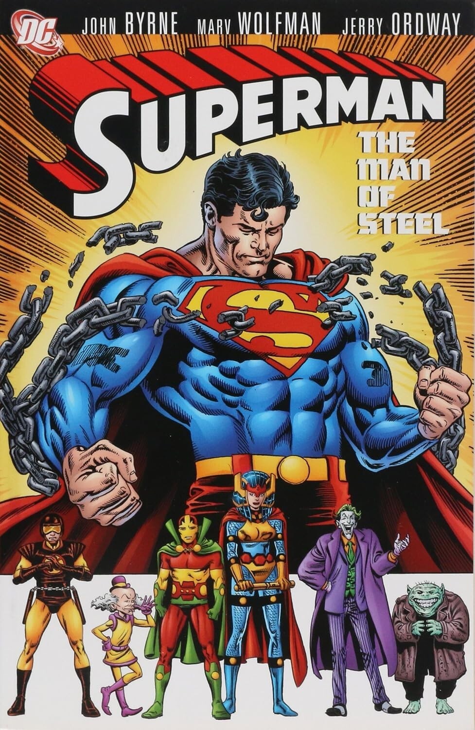 SUPERMAN: THE MAN OF STEEL(VOL. 5 By John Byrne & Marv Wolfman)**BRAND NEW**