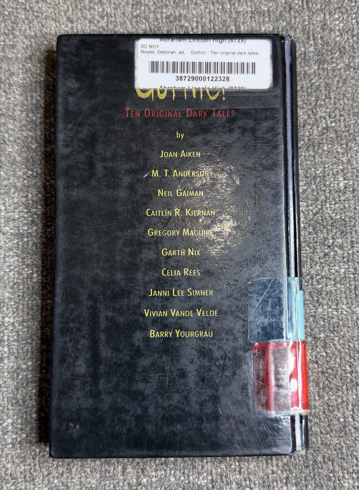 Gothic! Ten Original Dark Tales HC Deborah Noyes YA Horror Anthology