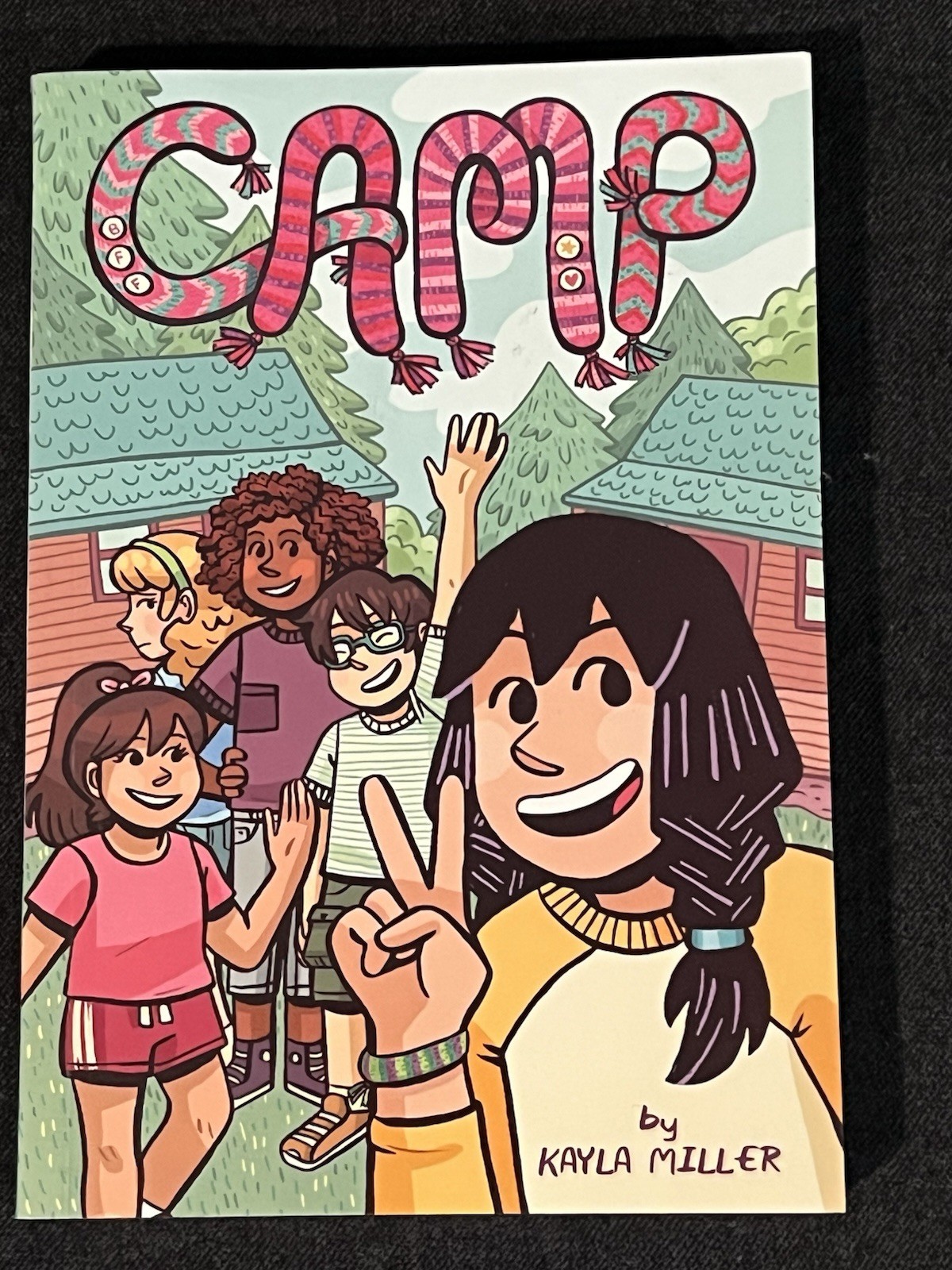 Kayla Miller (LOT OF 3) Paperback Graphic Novels – Click, Camp, Act EUC