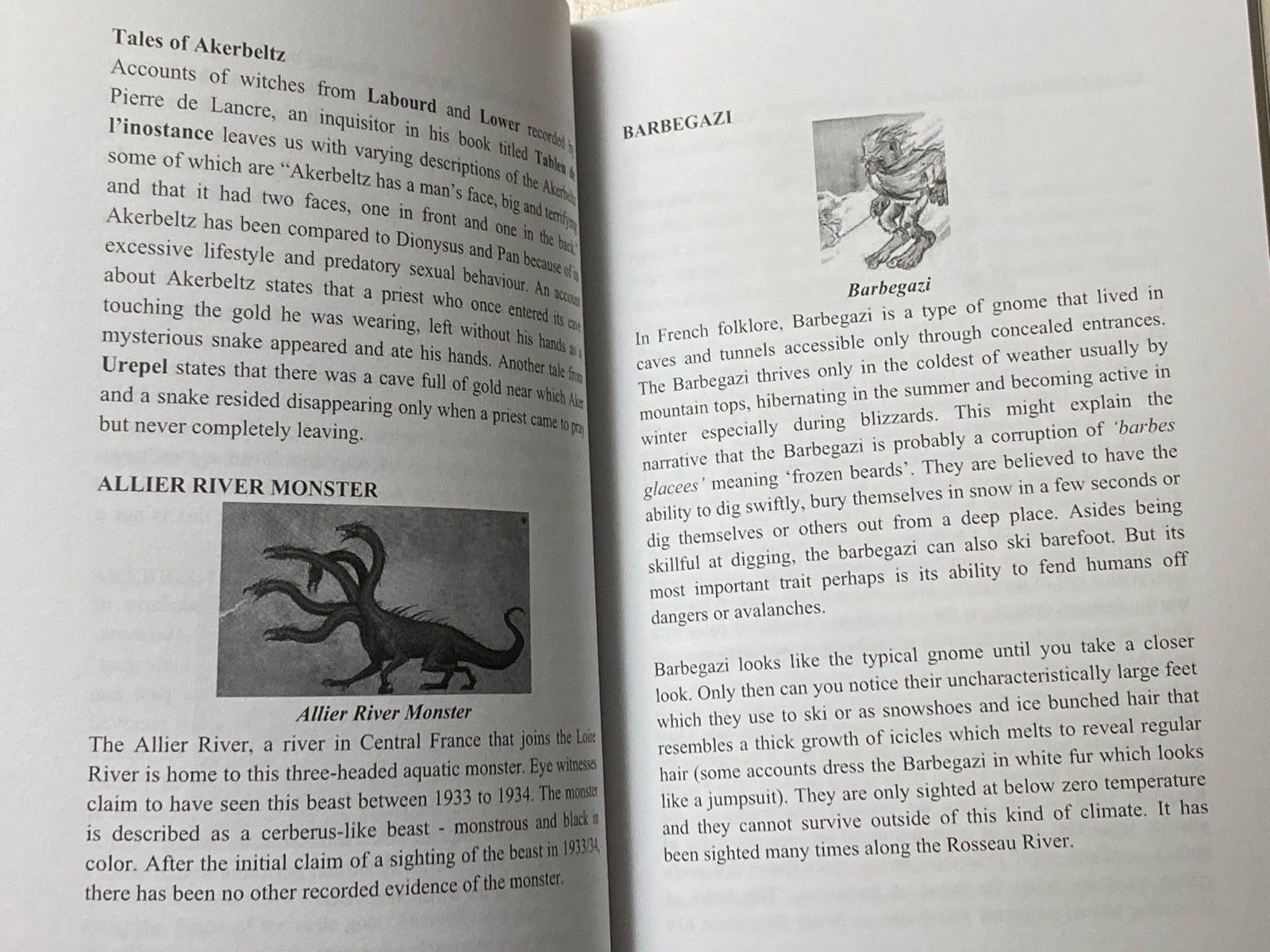 Mysterious Creatures: European Cryptids by Pickering; As New Paperback