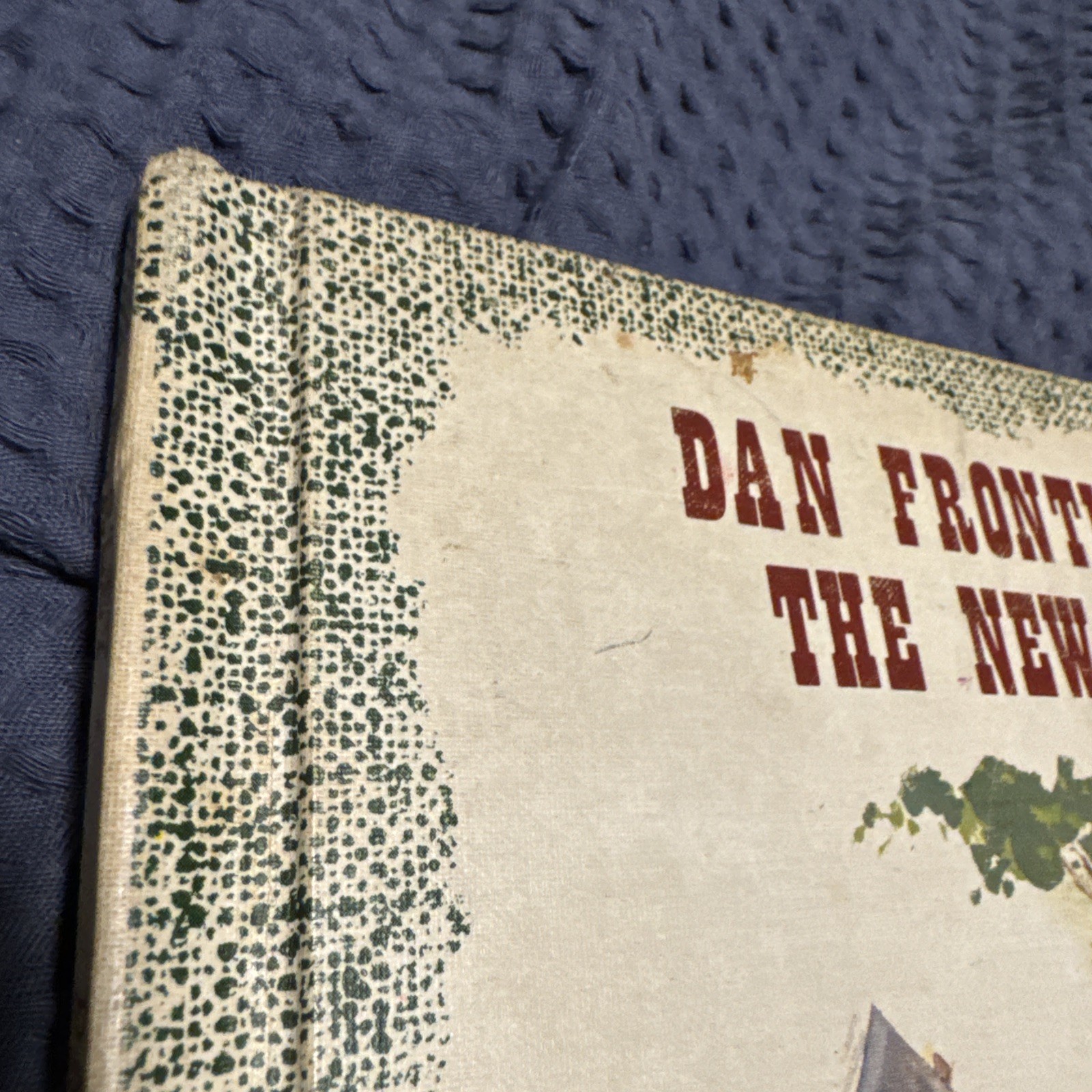 Dan Frontier and The New House William Hurley 1971 Hardcover Vintage