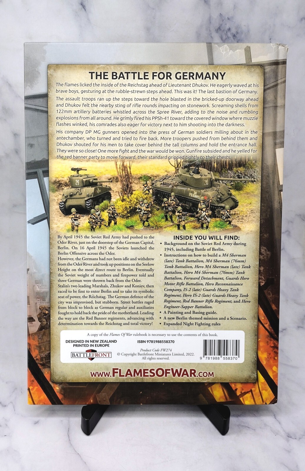 Flames of War: Berlin: Soviet Forces on the Eastern Front, 1945 (2022,Hardcover)