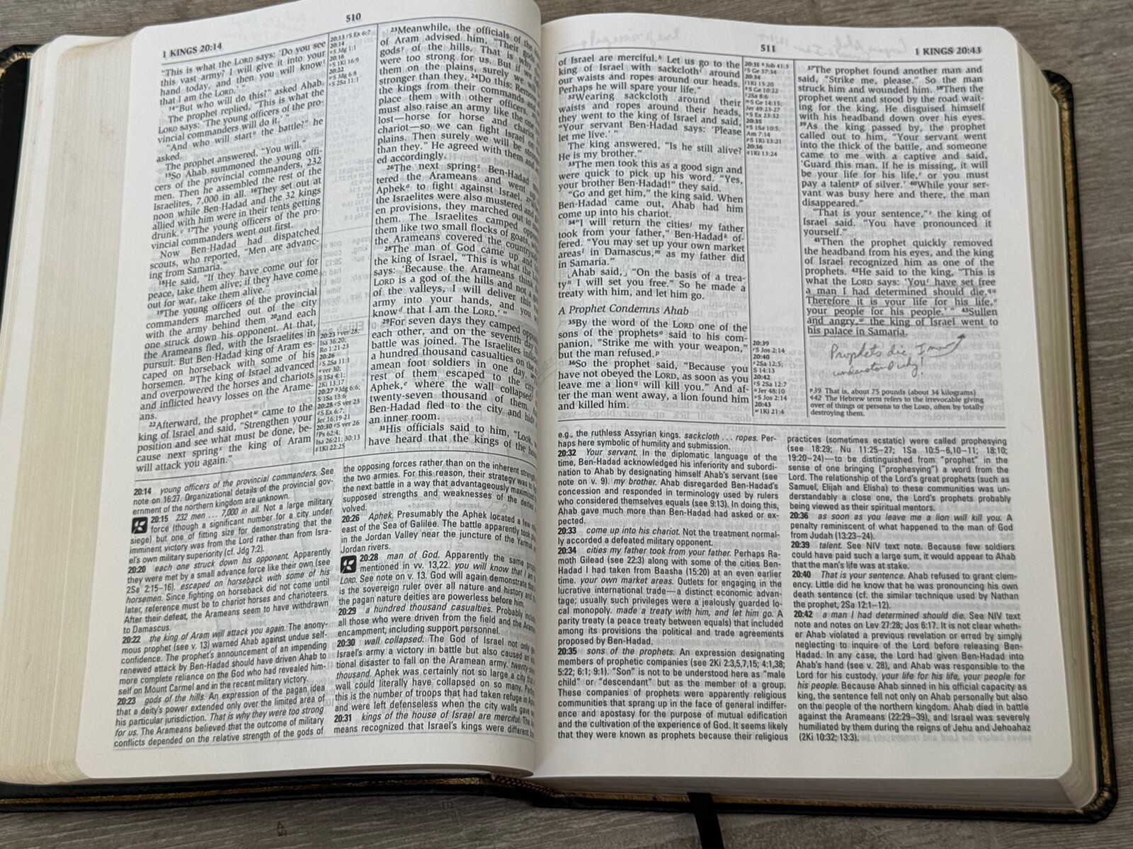 ✝️ The NIV Study Bible 1995 Zondervan Black Genuine Leather