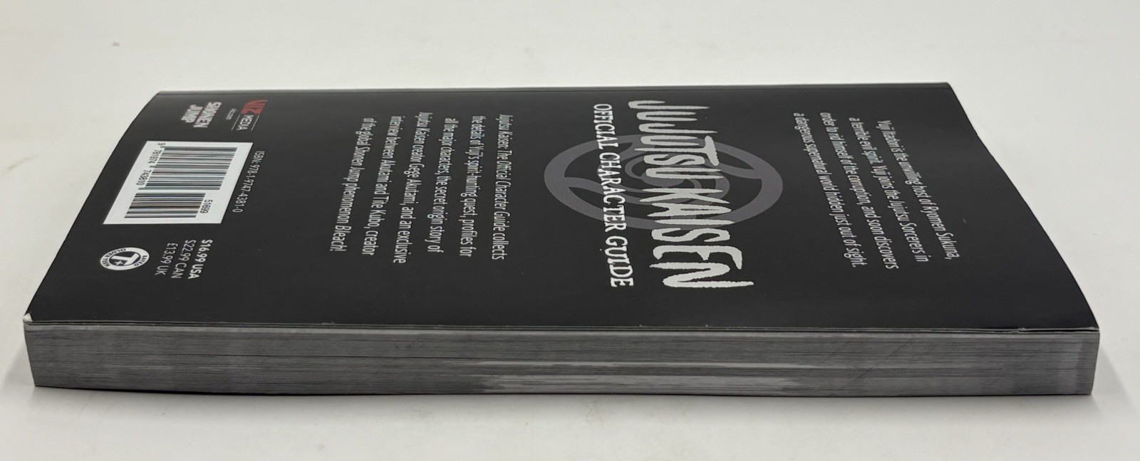 Jujutsu Kaisen The Official Character Guide Paperback Book NEW Manga Anime VIZ