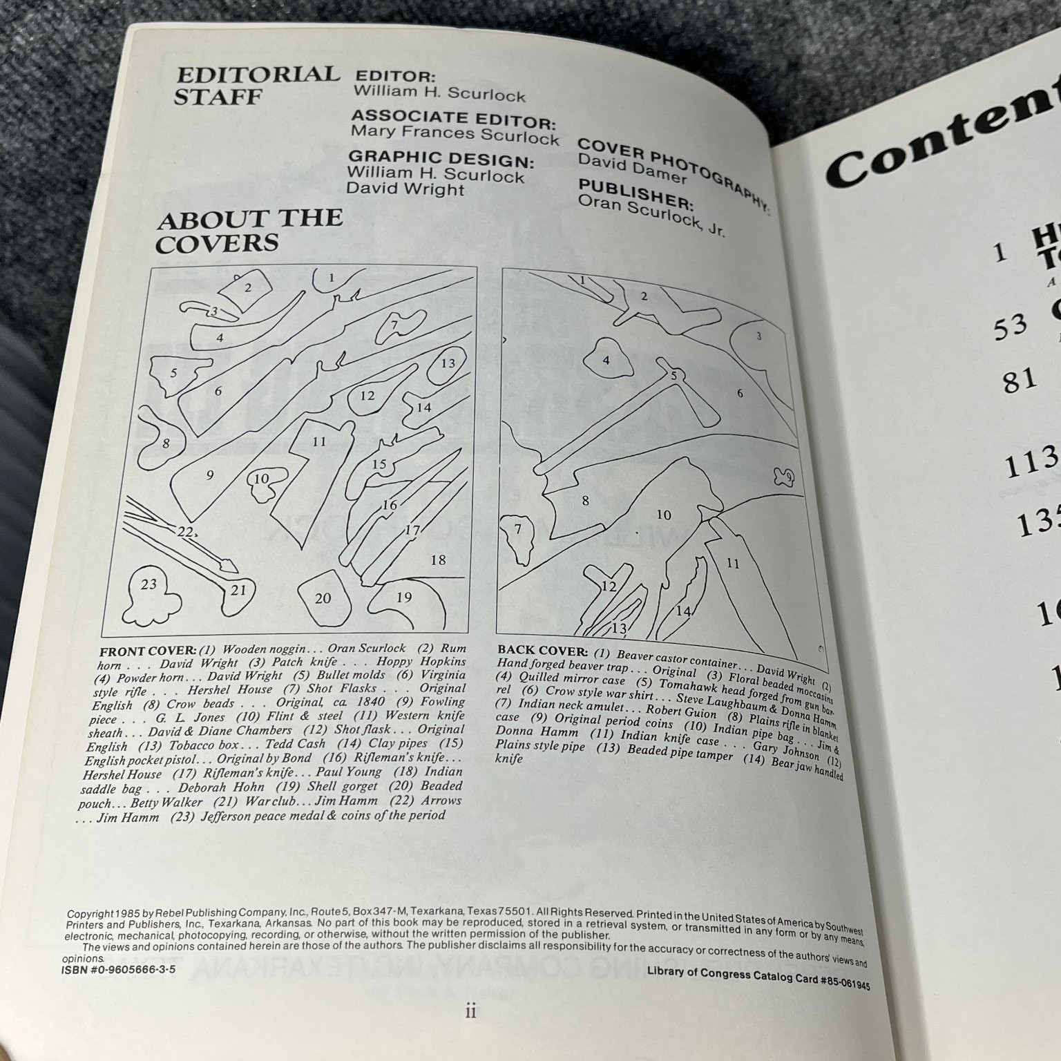 Book of Buckskinning III Scurlock 1985 Muzzleloader Frontier Crafts Rebel