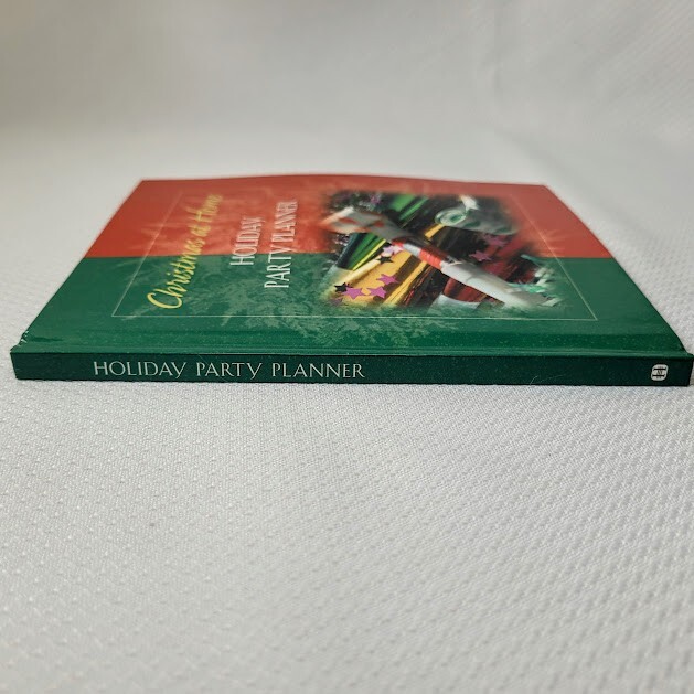 Christmas At Home Book HOLIDAY PARTY PLANNER Recipe Stocking Stuffer Gift