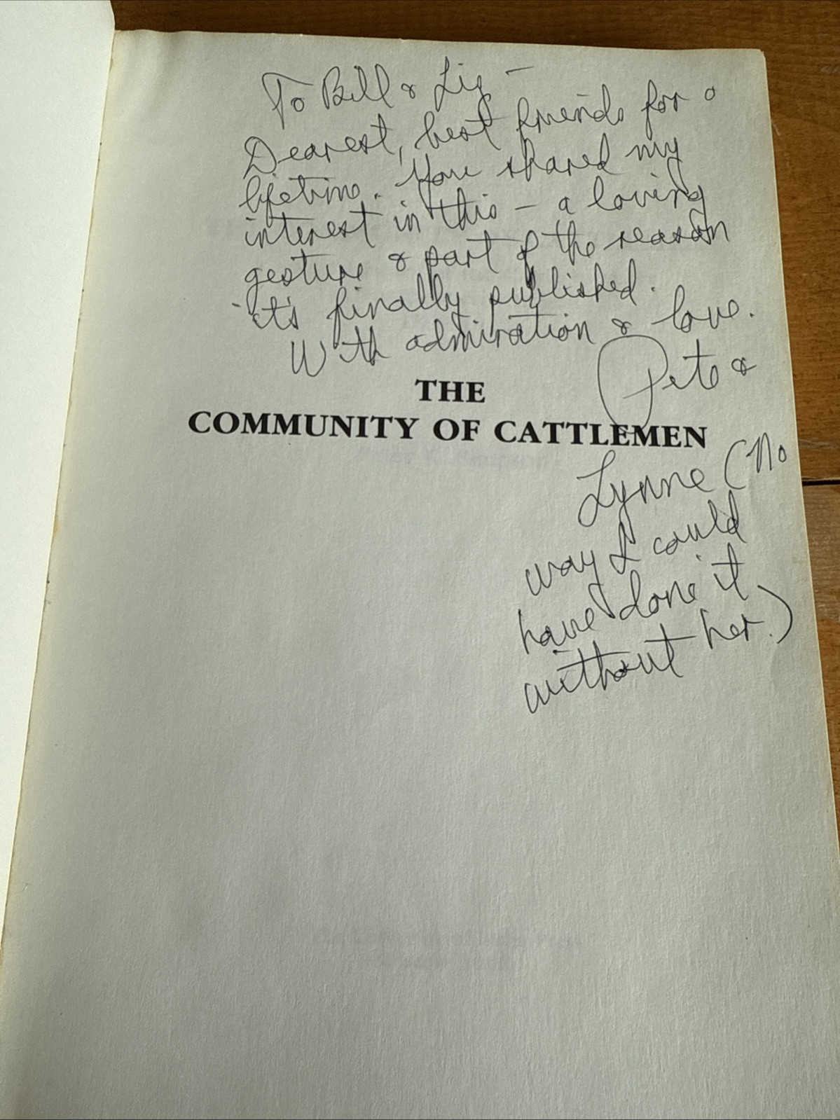 The Community of Cattlemen: A Social History of the Cattle Industry SE Oregon