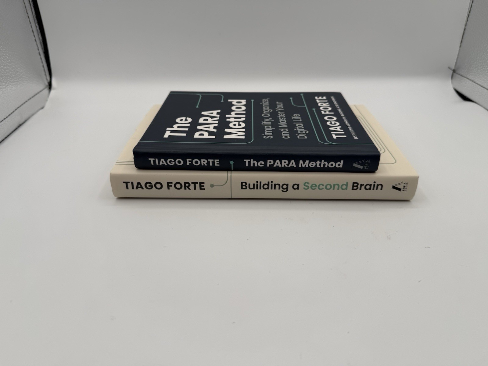 Building a Second Brain & The Para Method By Tiago Forte Hardcover BOOK LOT OF 2