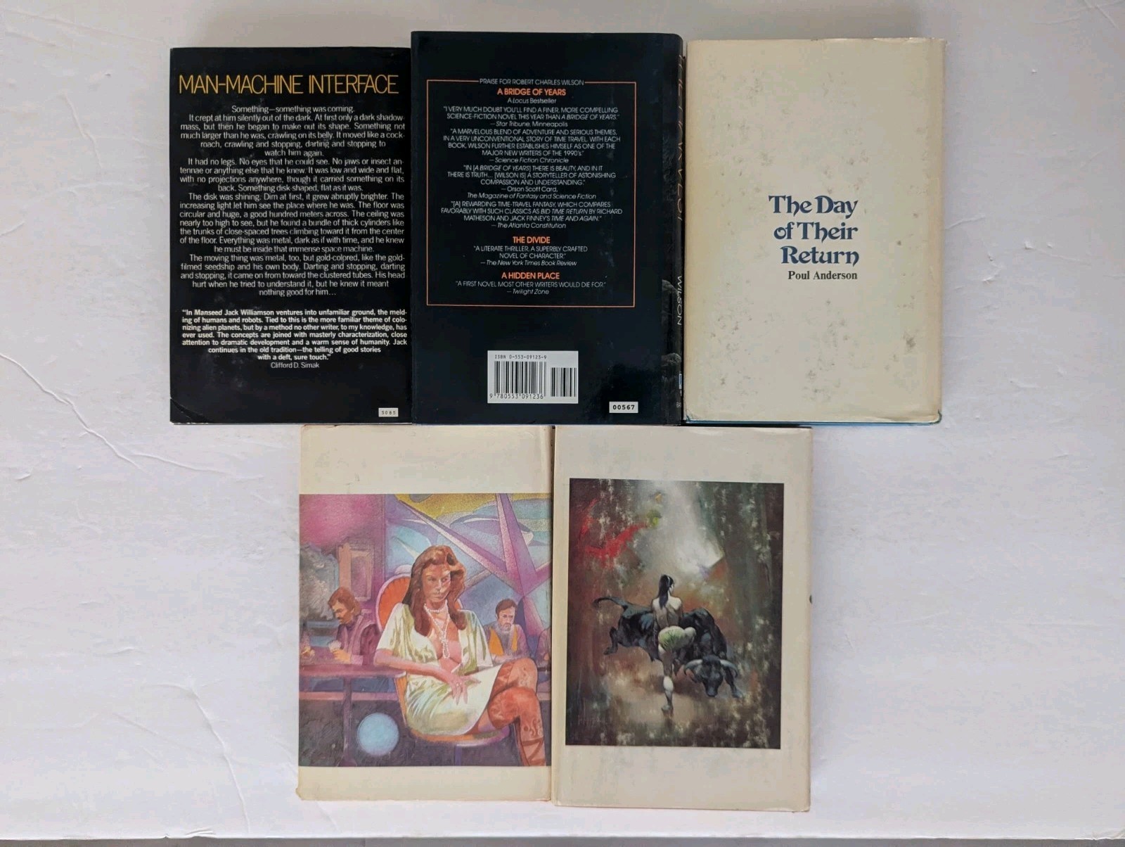 10 BOOK LOT Vintage Science Fiction Sci-fi Fantasy Books Novels Hardcover #6