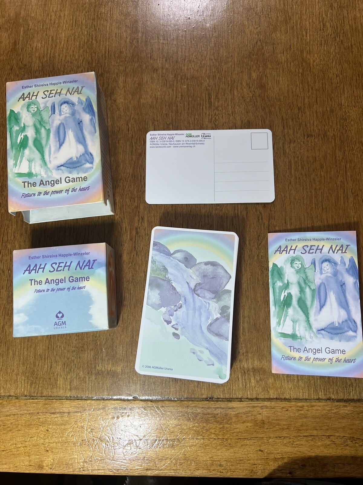 Aah Seh Nai Angel Game 99 Cards & booklet Esther Shireiva Happle-Winzeler