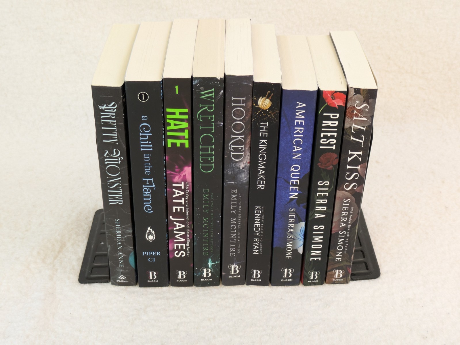 Lot of 9 IVORY CHAPTERS Romance Bloom Books Emily Mcintire Sierra Simone