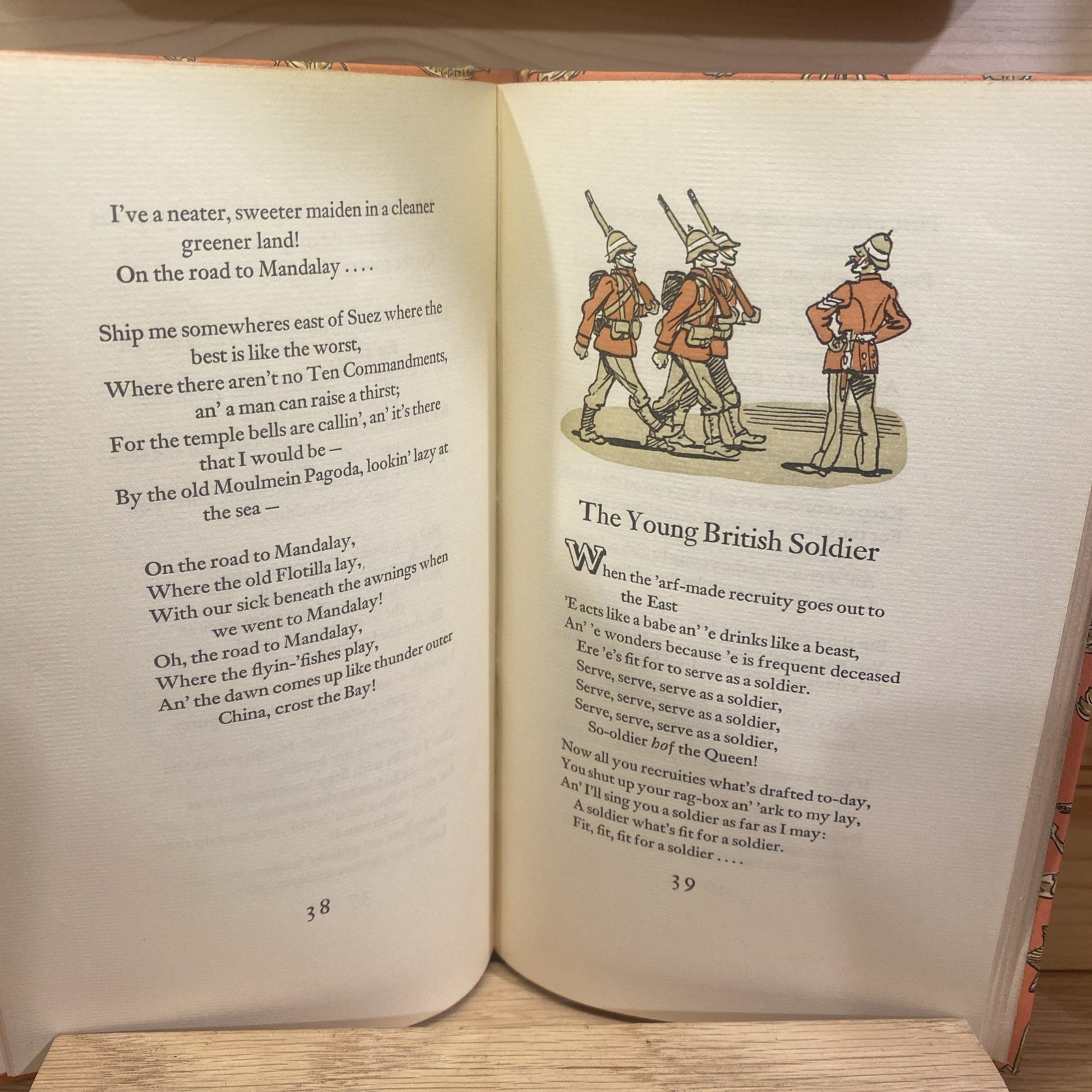 Barrack-Room Ballads By Rudyard Kipling Dec. By Fritz Kredel, Peter Pauper Press