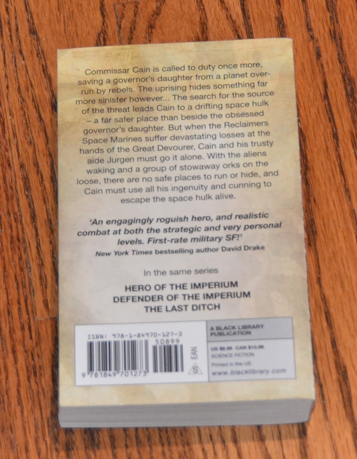 THE EMPEROR’S FINEST by Sandy Mitchell WARHAMMER 40K Ciaphas Cain paperback book