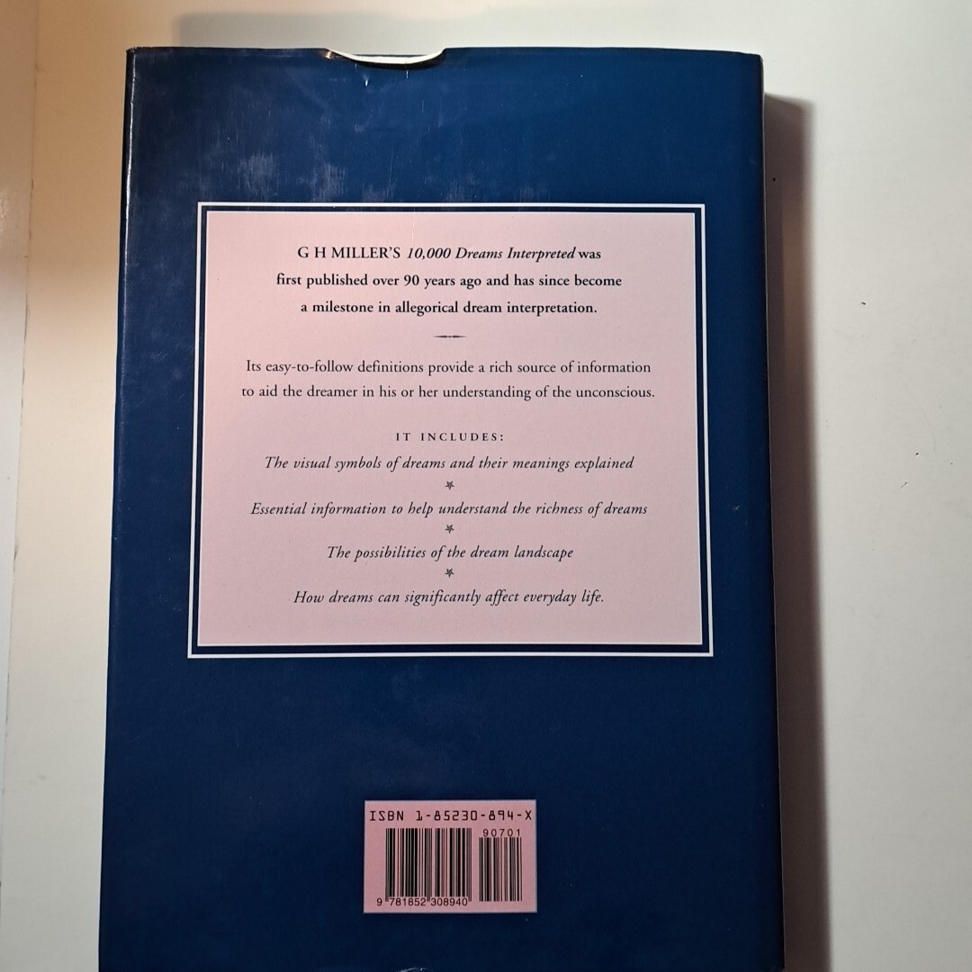 10000 Dreams Interpreted Book, By Gustavus Miller Wonderfully Illustrated