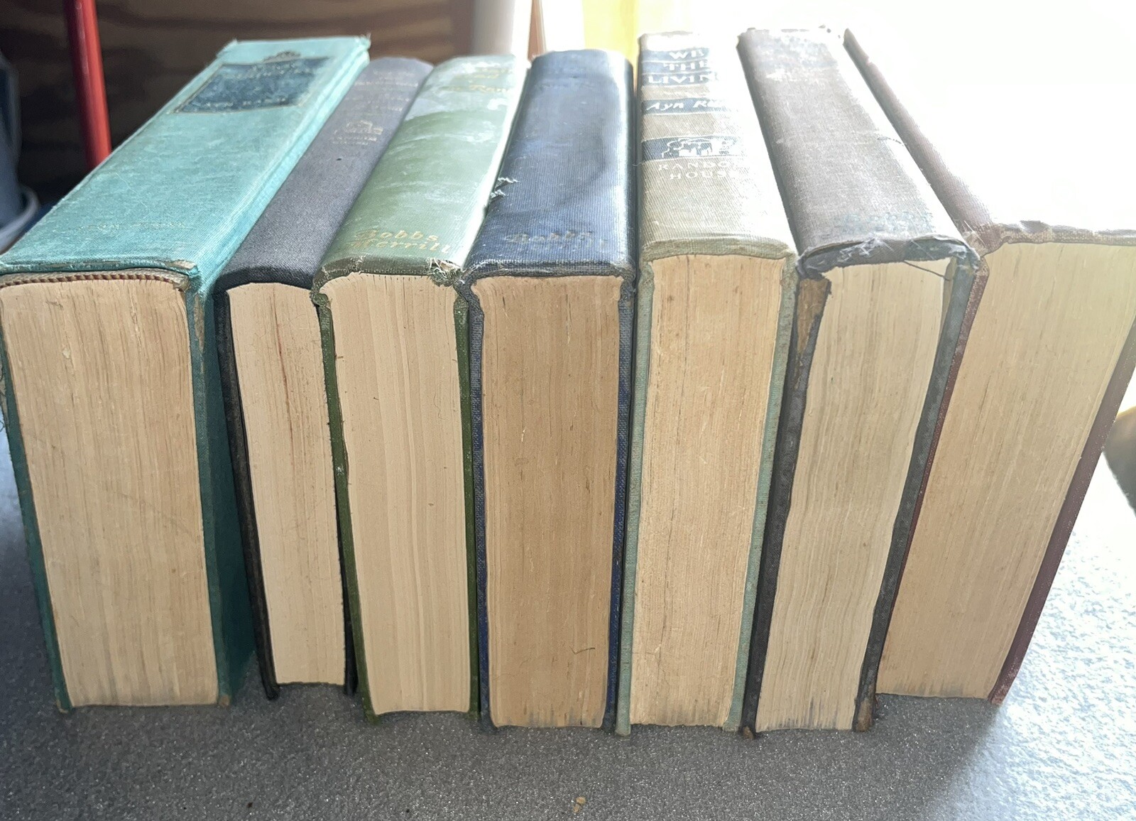 Set Of 7 Ayn Rand Books