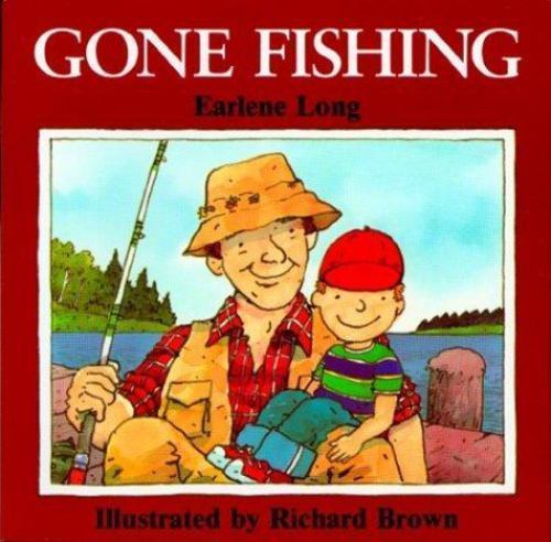 Gone Fishing; Sandpiper – paperback, Earlene R Long, 9780395442364, new