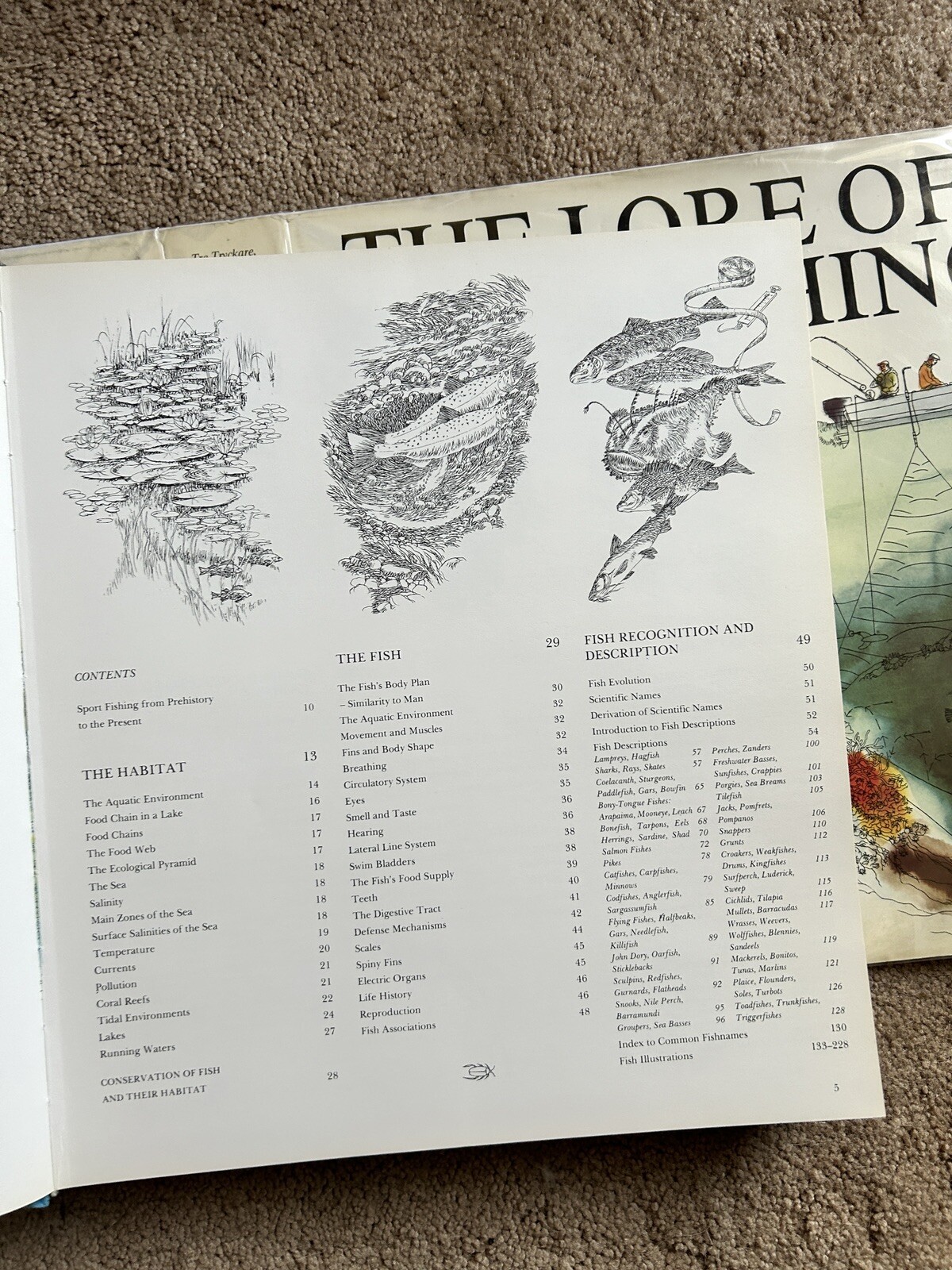 The Lore Of Sportfishing Tre Tryckare, E. Cagner ( 1976 : HC/DJ)