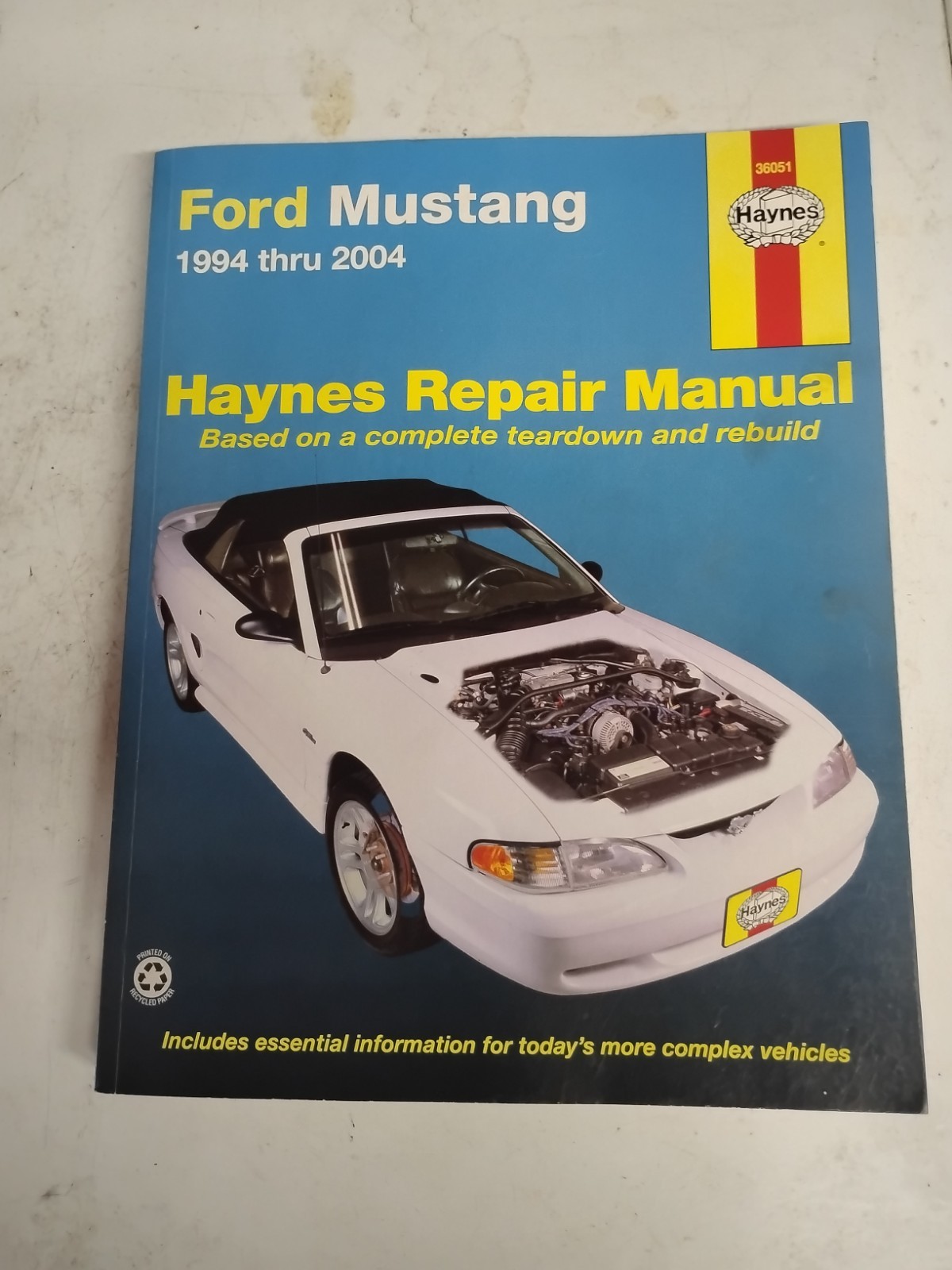Ford Mustang 1994 thru 2004 Haynes Repair Manual: 1994 thru 2004