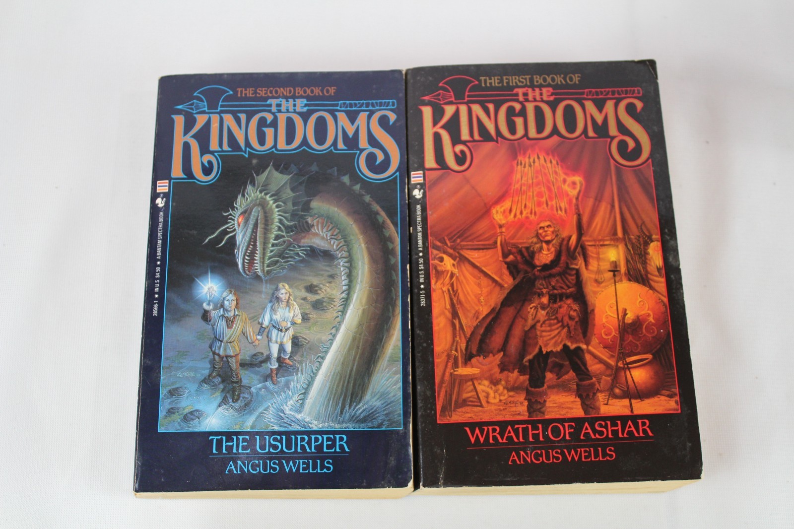 The Kingdoms Series by Angus Wells Books 1 and 2, PB, Fantasy
