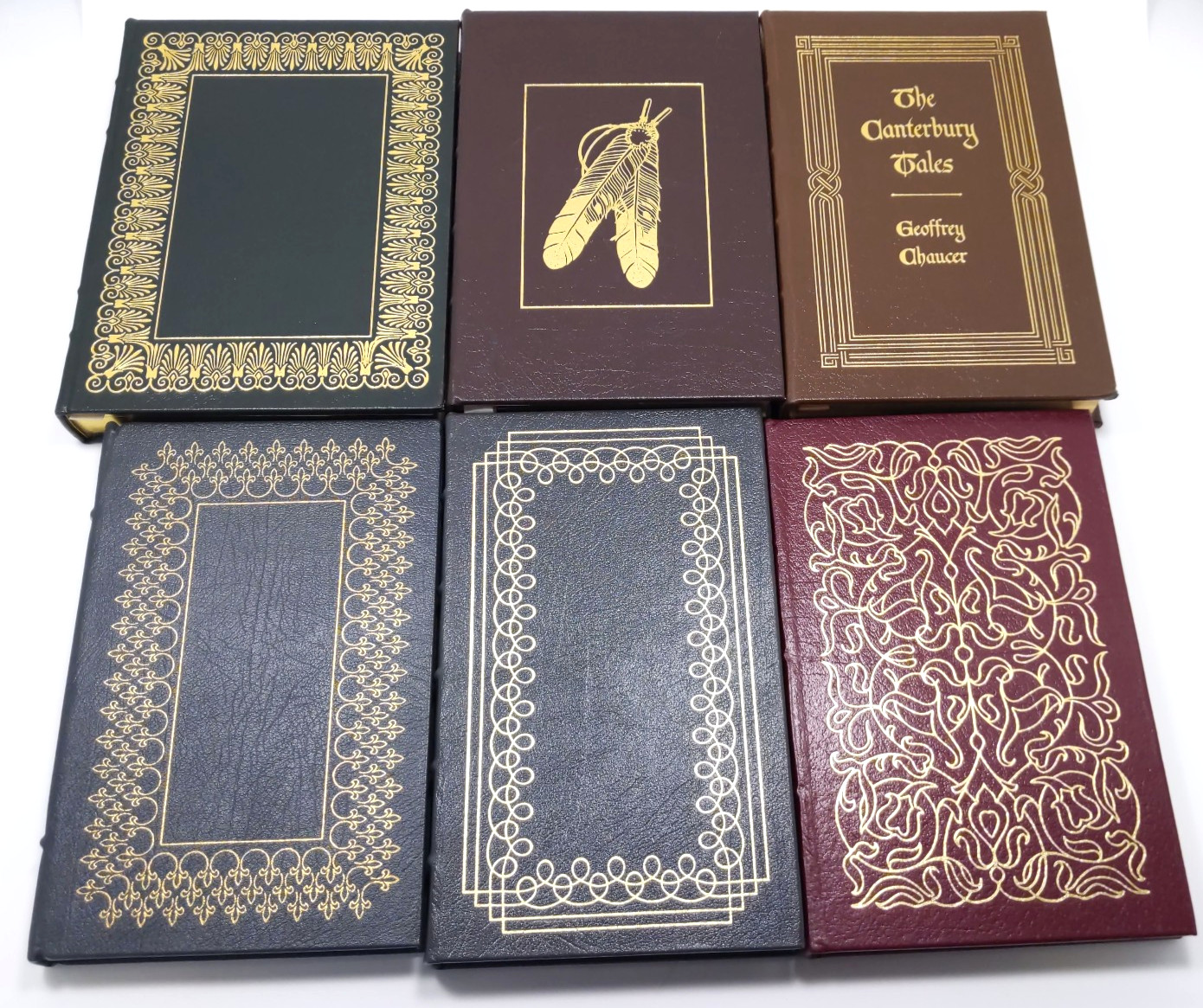 Easton Press Leather Lot of 12 The 100 Greatest Books Ever Written Collector’s