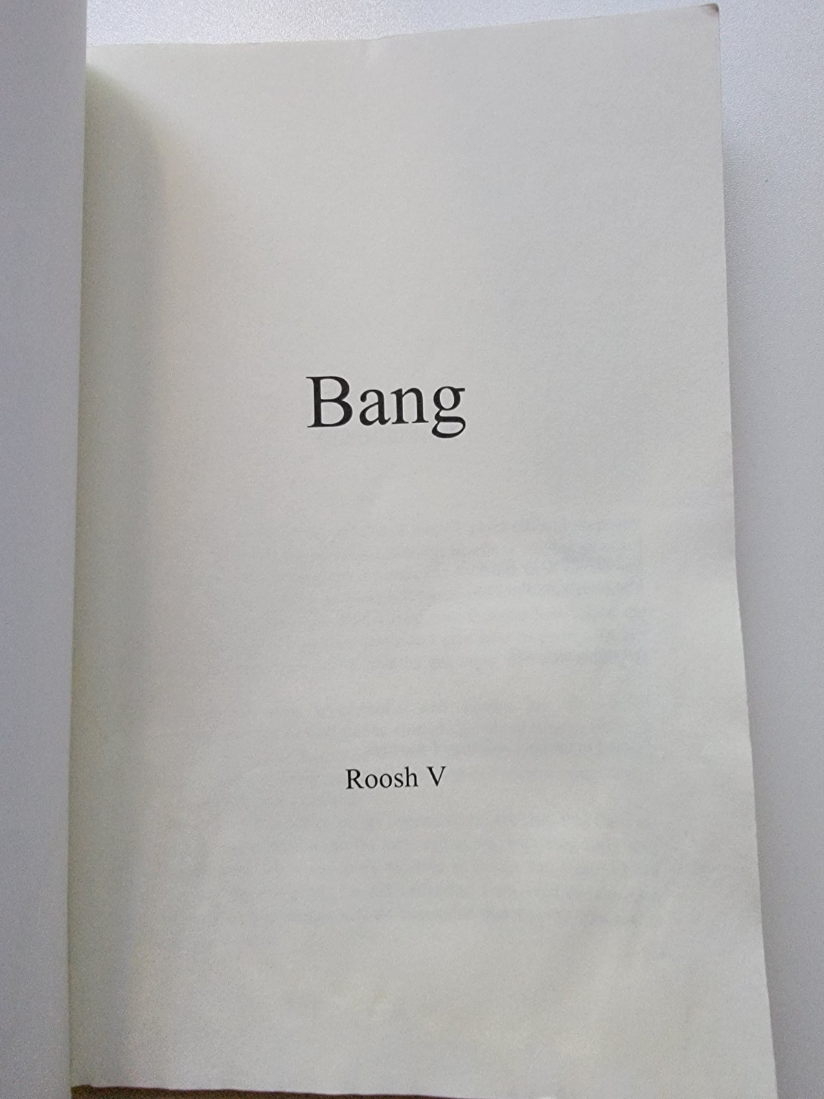 Bang : More Lays in 60 Days by Roosh V (2007, Trade Paperback) art of hooking up