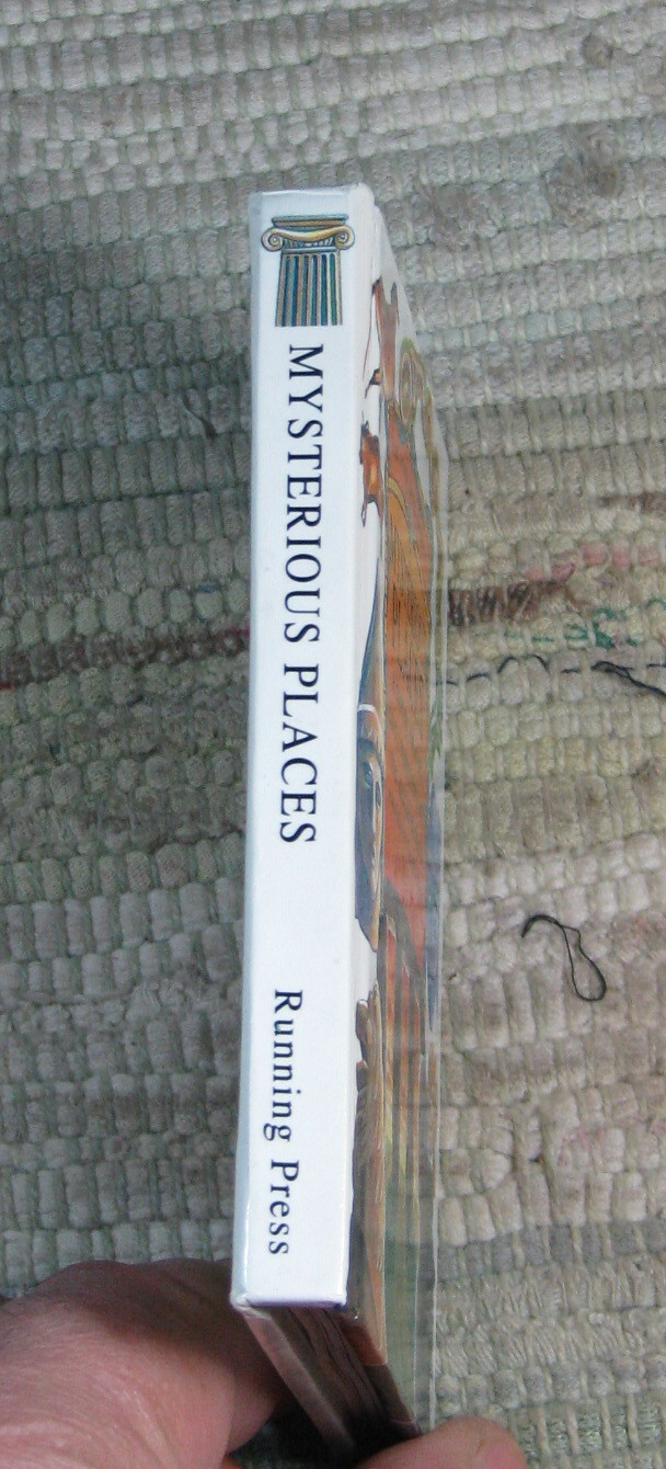 The Unfolding World MYSTERIOUS PLACES 1993 First Edition Mini Hardcover Foldout