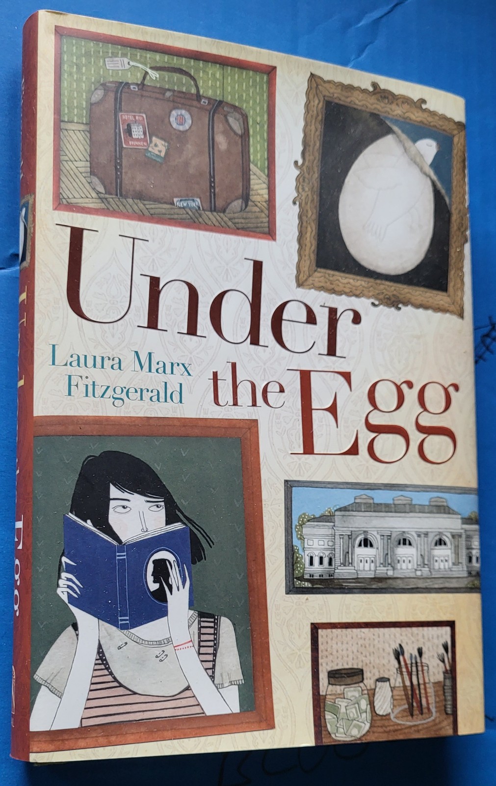 Under the Egg HC Laura Marx Fitzgerald Dial Books 2014