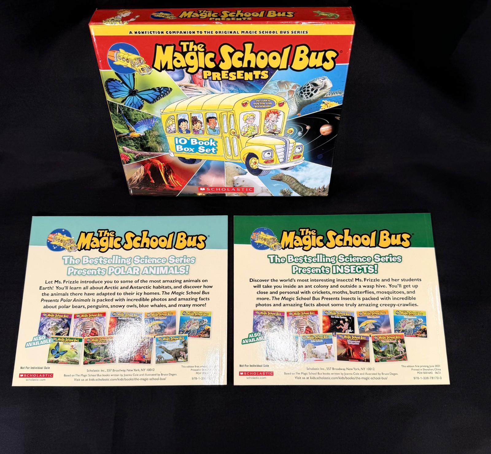 Magic School Bus Presents 10-Book Set 2021 Paperbacks with Case Scholastic Inc.