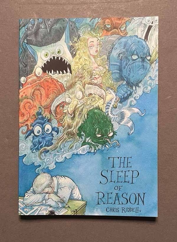 The Sleep Of Reason CHRIS RIDDELL 2019 Absurdist Cartoons SIGNED & NUMBERED