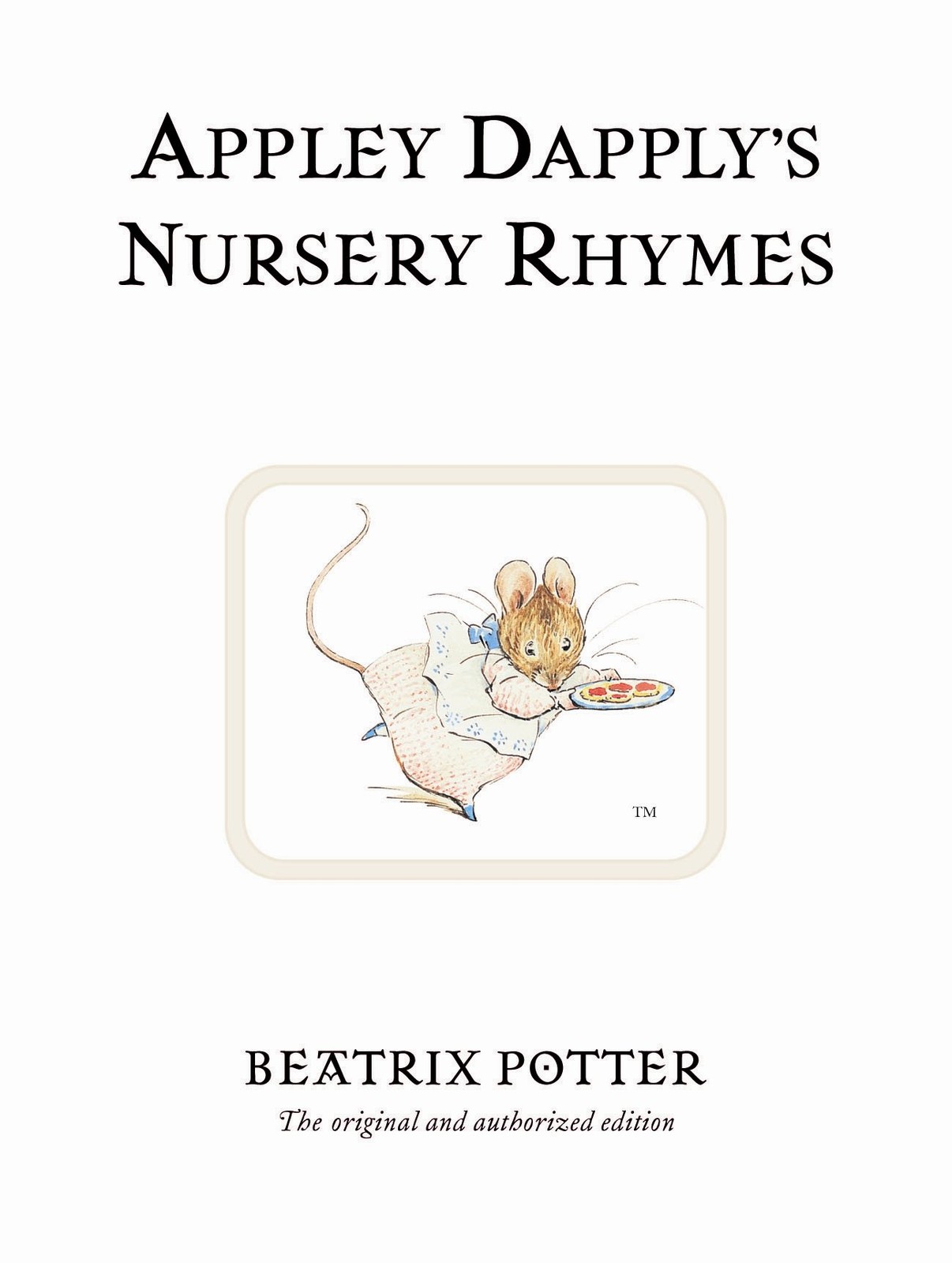 Appley Dapply’s Nursery Rhymes (Peter Rabbit) – hardcover Potter, Beatrix