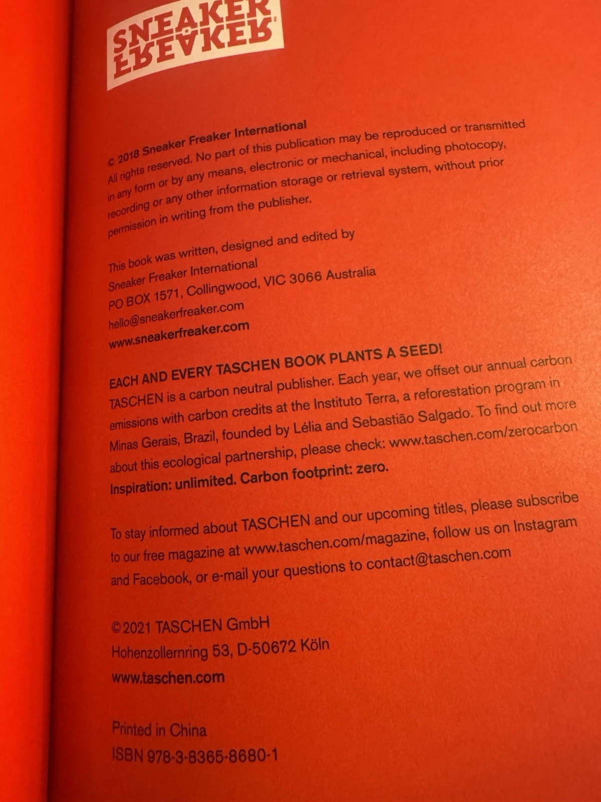 Sneaker Freaker The Ultimate Sneaker Book Taachen