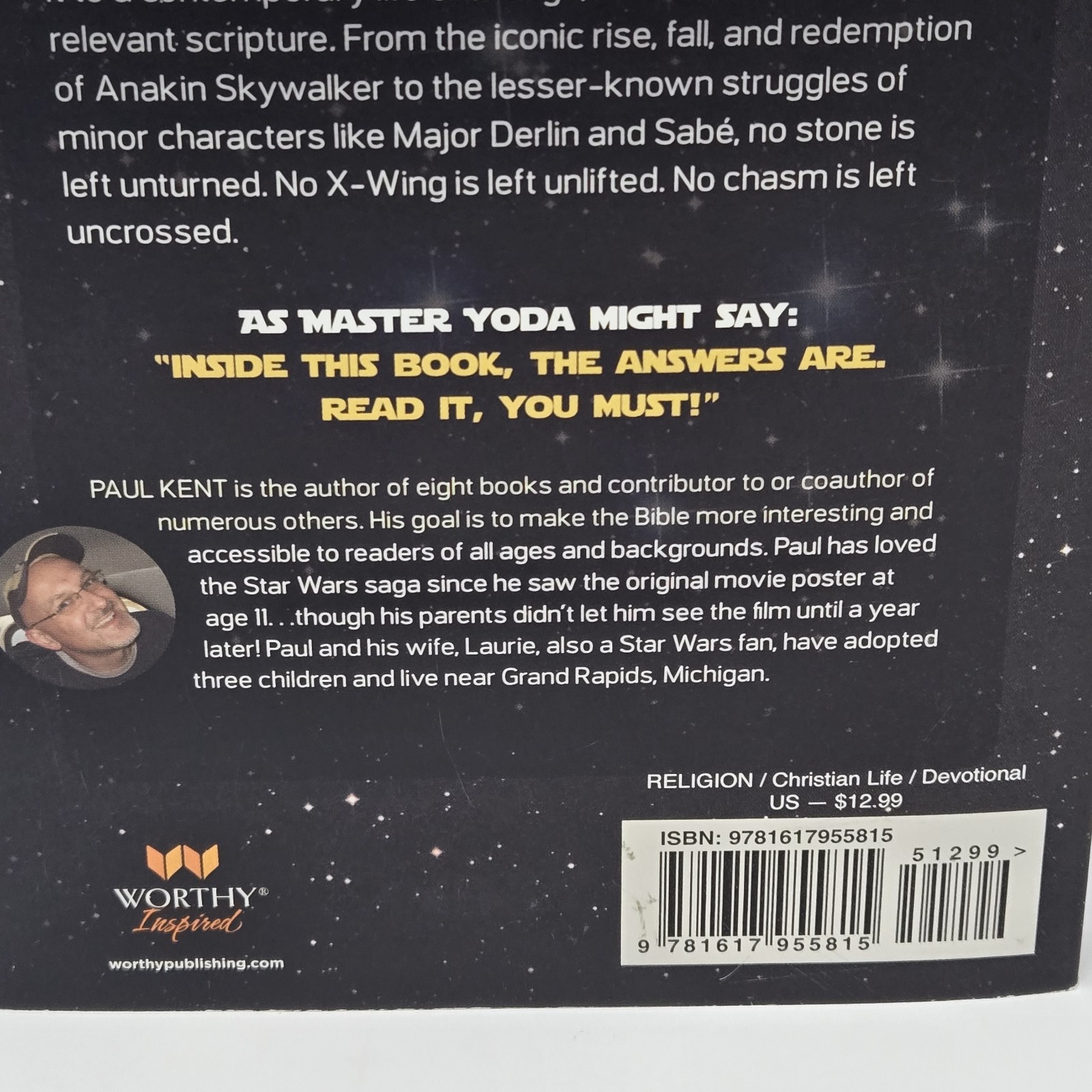 The Real Force: A 40-Day Devotional – Paperback By Paul Kent – GOOD