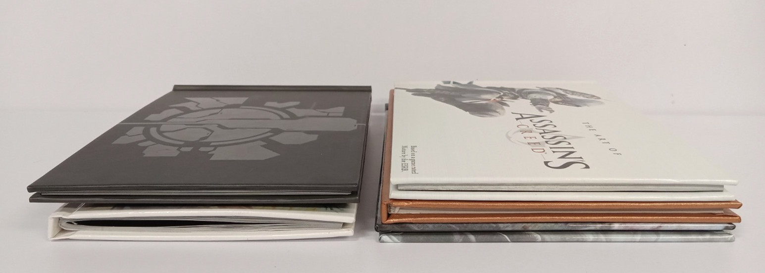 Lot of 5 Promo / Preorder Bonus Video Game Artbooks – Nice Shape, Free Shipping!