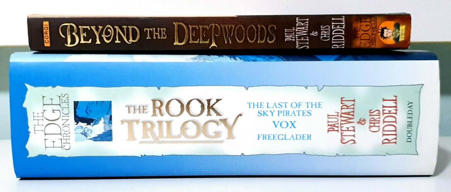 Lot of 2x The Edge Chronicles Books by Paul Stewart & Chris Riddell!