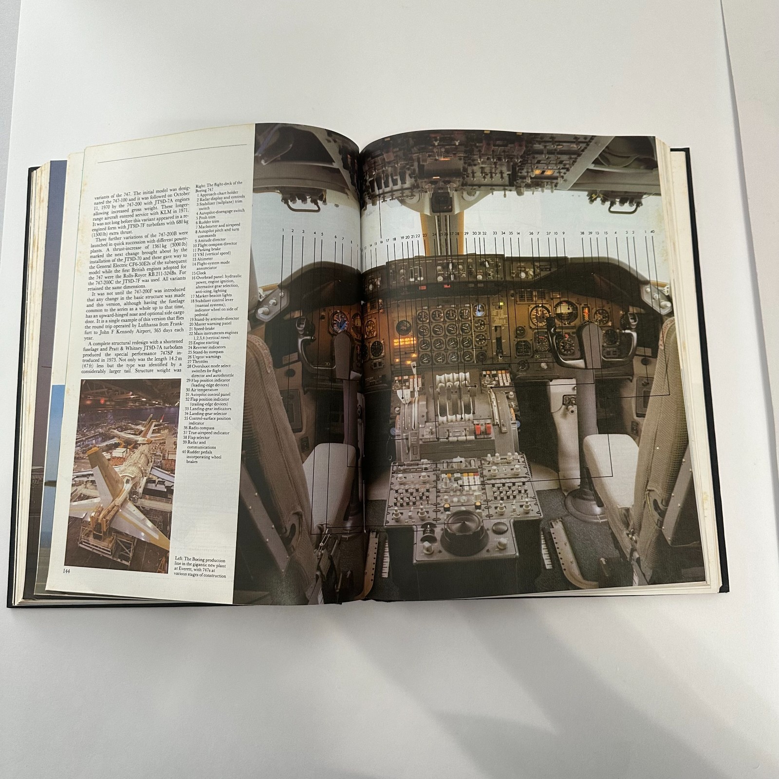 1983 Illustrated Encyclopedia Commercial Aircraft Bill Gunston Aviation Exeter