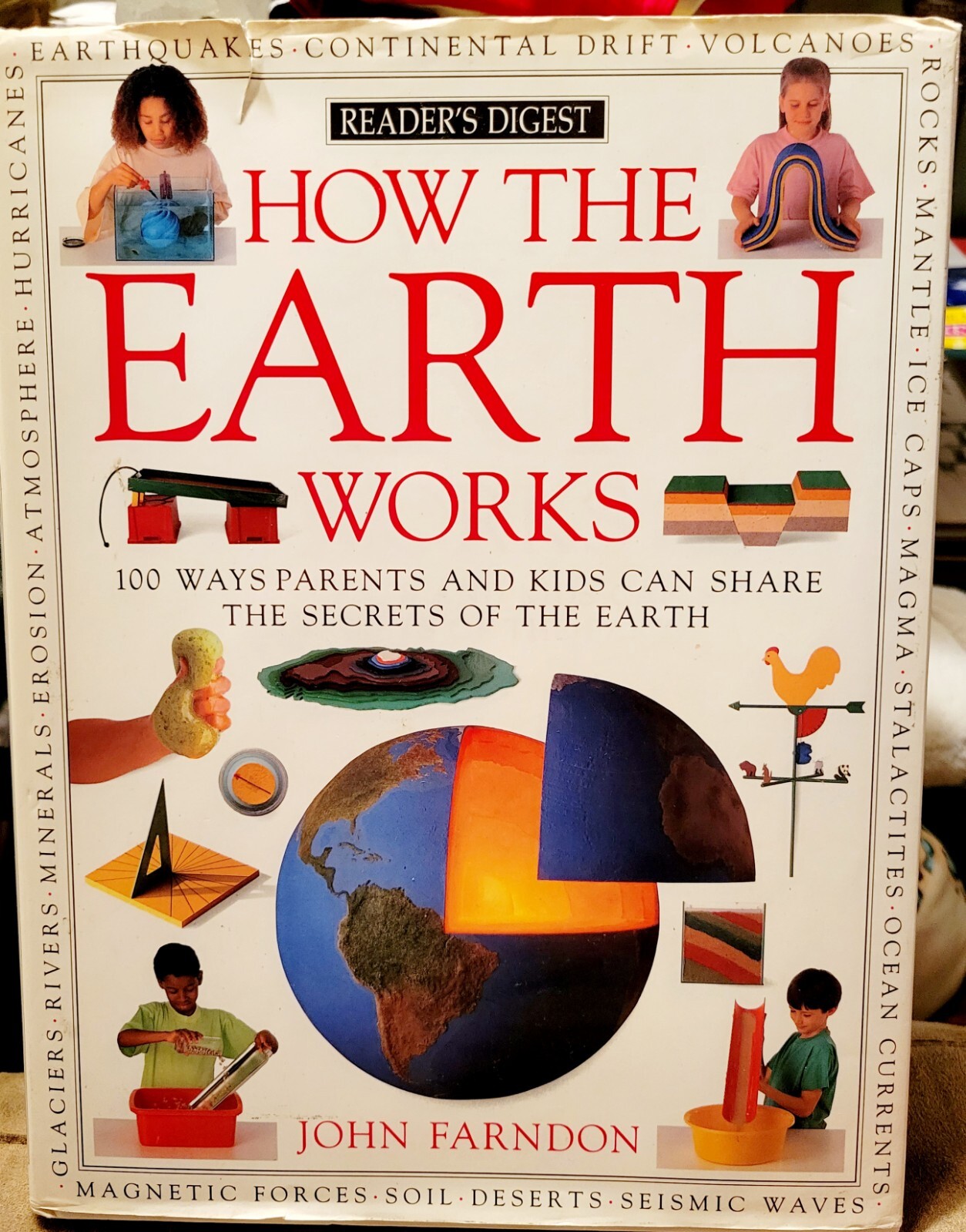 How the Earth Works by John Farndon 1992 Hardcover Dust Jacket Collectors