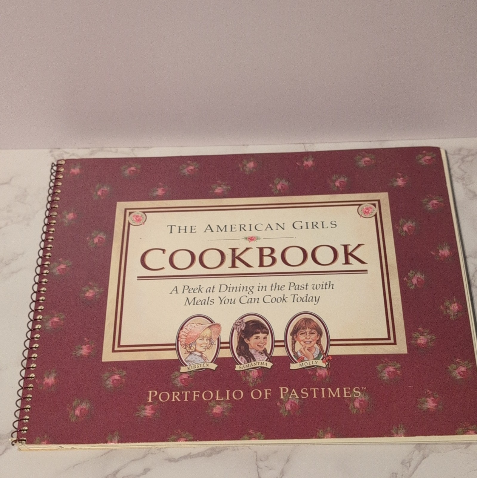 Pleasant Company American Girls Pastimes Portfolio Box Set Games