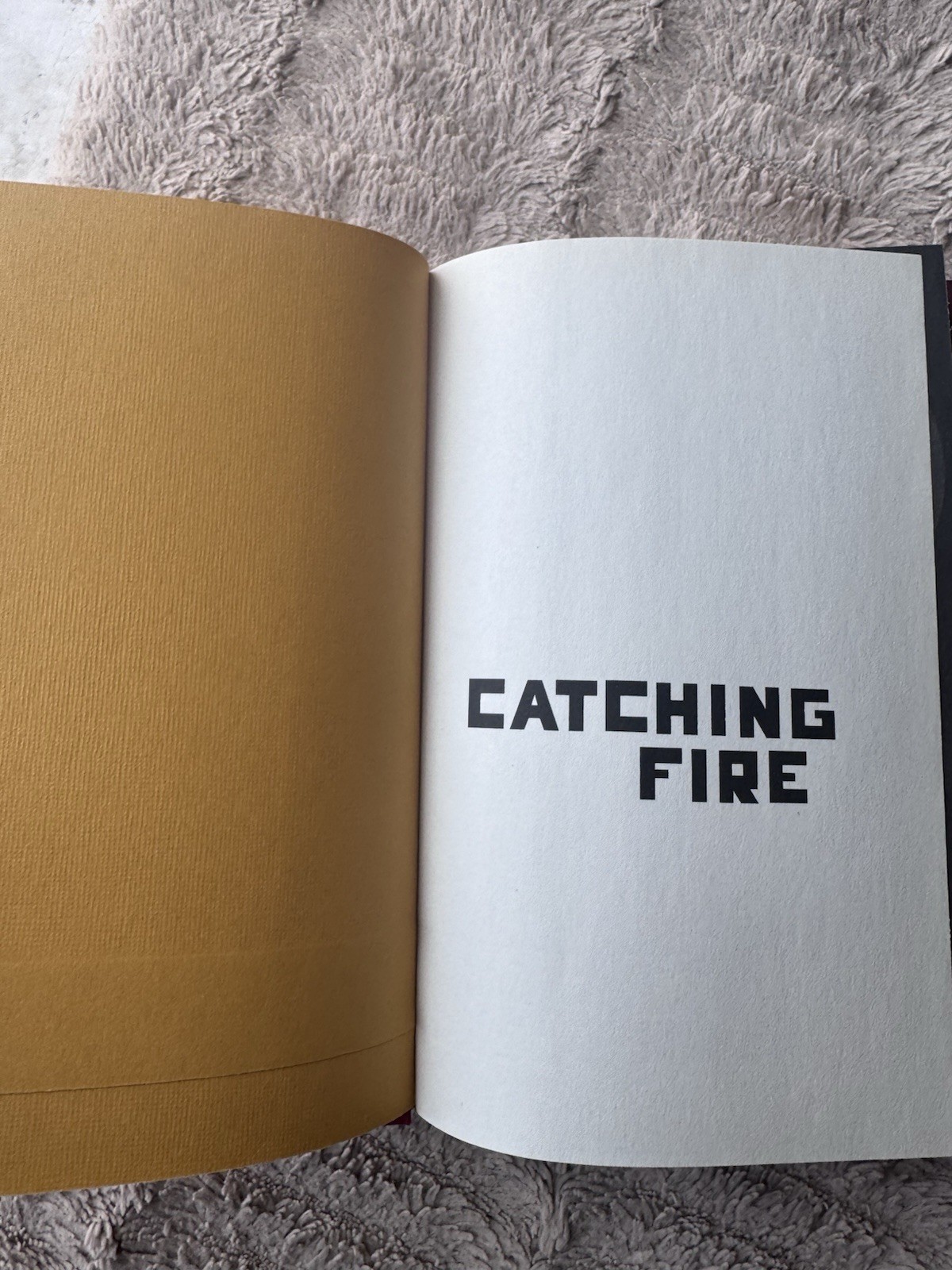 Catching Fire (Hunger Games, Book Two) by Suzanne Collins (2009, Hardcover)